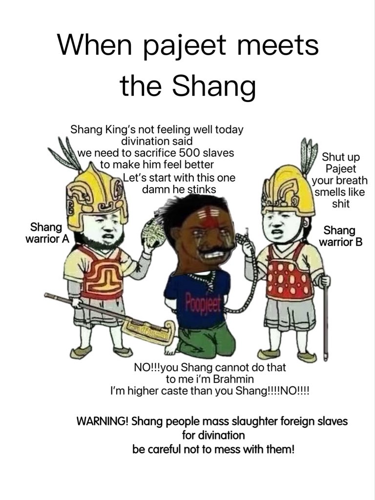 CyanLeviathan's tweet photo. @harrapasabhyata yes IM shang people https://t.co/CQrpbvxoNL