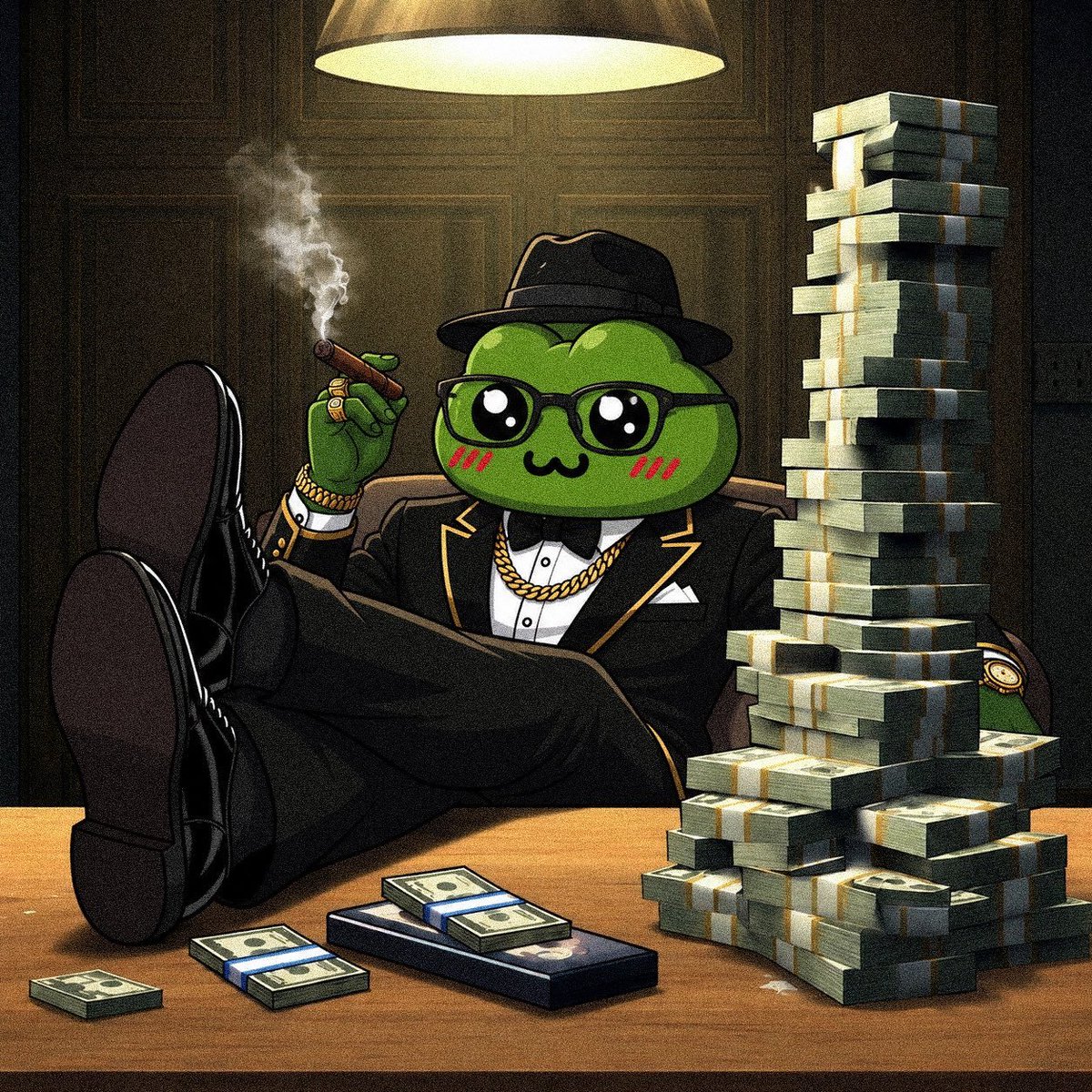 OwoMemeSol's tweet photo. Time to lock in. ☘️

$OwO https://t.co/9hyeQ9TxBZ