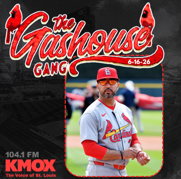 KMOXSports's tweet photo. #STLCards manager Oli Marmol joins The Gashouse Gang with @Ackerman1120, @ChrisRongey, and @B_Miklasz at 12:05PM CT!

🔊KMOX 104.1 FM, 1120 AM, Audacy app https://t.co/1BXXC6vQny https://t.co/gKIwwObquA