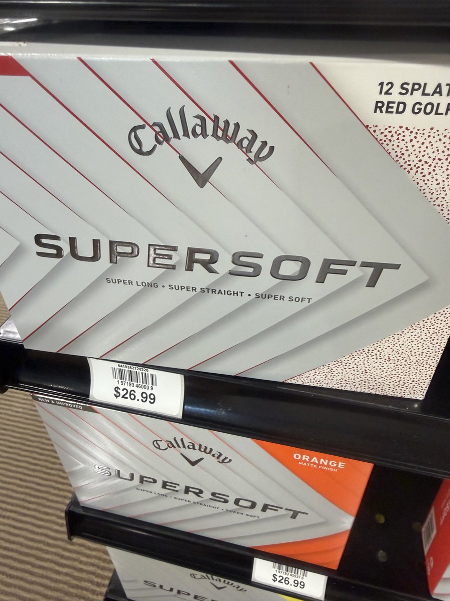 bigpaulchum's tweet photo. Yea but were you there for me like the callaway supersoft was https://t.co/leOD2D8V5k