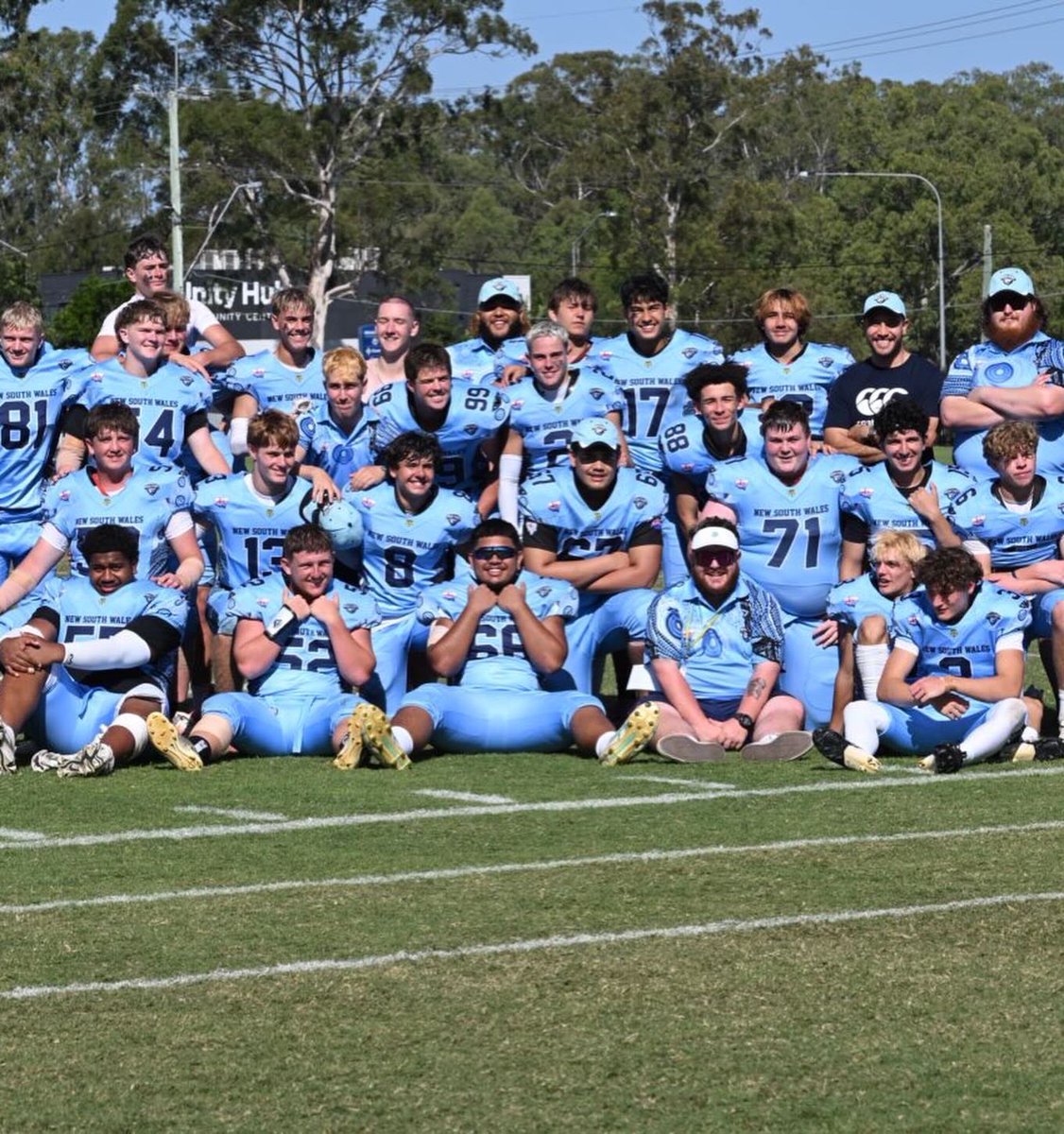 ophr_7's tweet photo. 2026 AUS nationals 🏈🇦🇺
NSW team captain🩵 

Lacklustre week due to injury but I stayed with my team and helped where I could 
#ncaa #collegerecruitment #juco #recruit #highschool https://t.co/DN9Slygqep