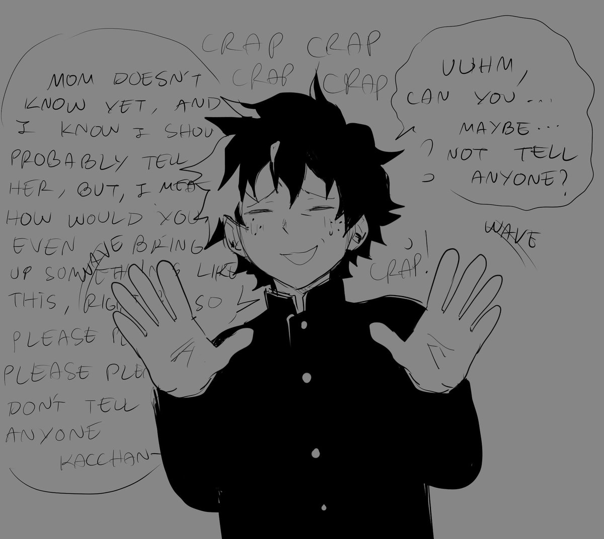 Romin1e's tweet photo. 1 #MHA https://t.co/LjTgVliUSe