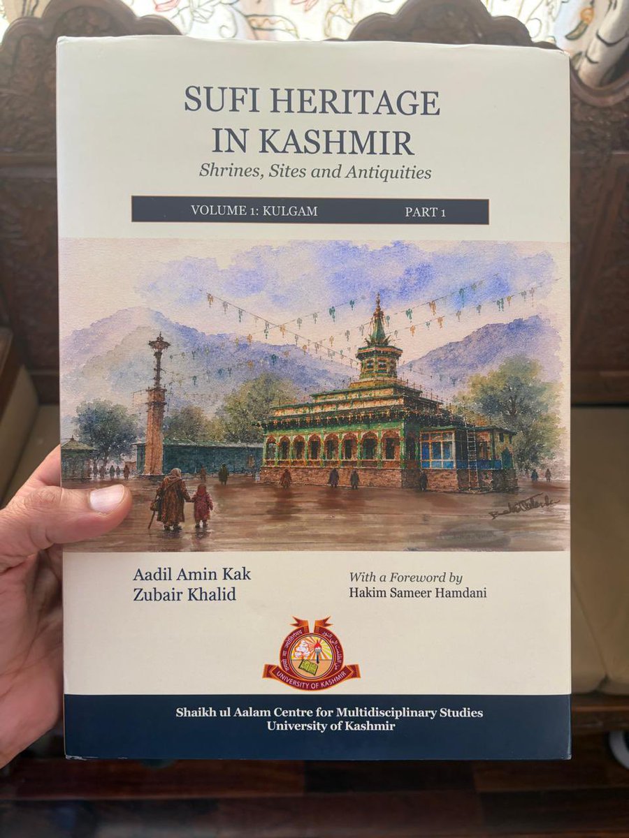 Muneeb_soanth's tweet photo. @zubairk70897934 Dr. Zubair Khalid’s persistent efforts to document the religious, cultural, architectural, and material heritage associated with Kashmir’s rich Sufi traditions have finally seen the light of day. The publication is highly recommended.. https://t.co/bycyl3oObk