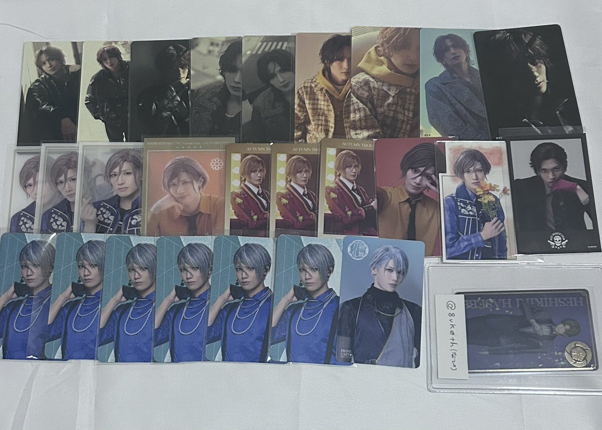 8vketh's tweet photo. @1 【譲渡】水江建太 刀ミュ 長義 エーステ 万里 ブロマイド 

【譲】画像のもの
【求】〜定価+送料

刀ミュ、エーステ等のアクスタもございます。
抱き合わせをお願いする場合もございますが、纏めてお迎えいただける場合は抱き合わせ不要です。DMにお声掛けください🙇🏻‍♀️ https://t.co/YNJqbAYlYx