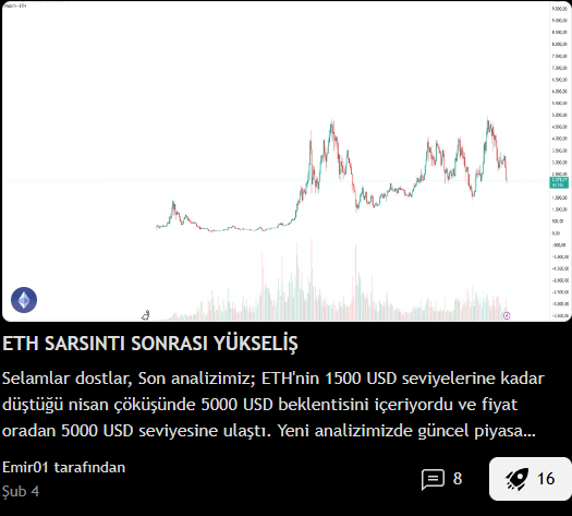 emirthesargon's tweet photo. 4 Şubat tarihinden sonra $ETH tarafında bir sarsıntı daha yaşanmadı mı?

Sonra fiyatlar öncesinde yazdığımız 1500 USD'ye kadar çekilmedi mi?

Şimdi buradan tepkisini almıyor mu?

O halde yenisini bu akşam sizlerle buluşturma vakti gelmiştir. https://t.co/RDy8rOZdni