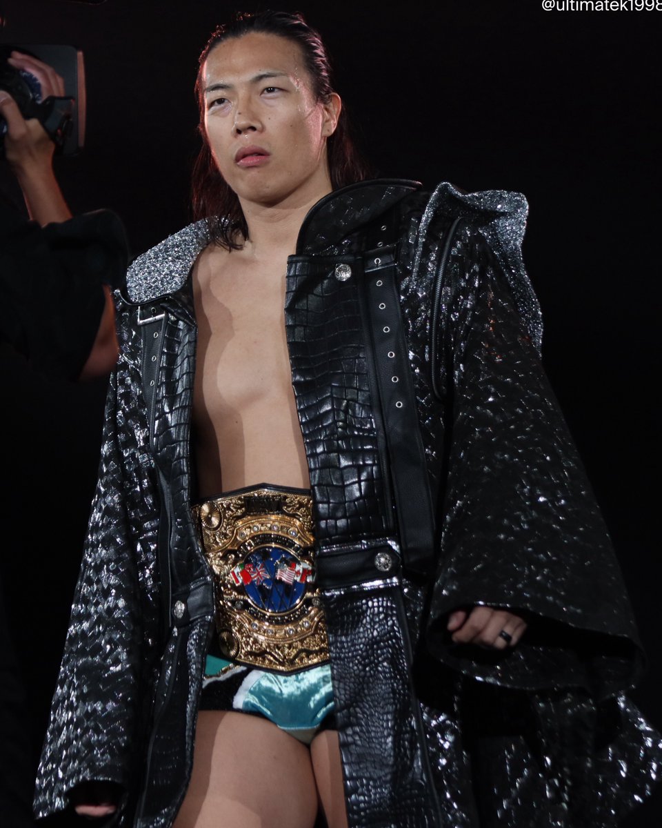 ultimatek1998's tweet photo. Takeshita 📸　#njDOMINION 

@AEW #竹下幸之介 @ddtpro https://t.co/1QNEOHlJ3r