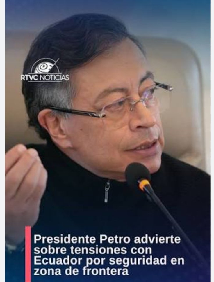 masdigoyo's tweet photo. @CaracolRadio @petrogustavo denunció y probó que grupos terroristas que actúan en el Pacífico están al servicio de 'la junta del narcotráfico' y otras mafias internacionales que financian al BANDIDATO de la Espriella, a través del 'narco banano' Noboa.
Atemoriza escuchar odio de @Rodrigo_Lara_ https://t.co/fS5eMFsPD8