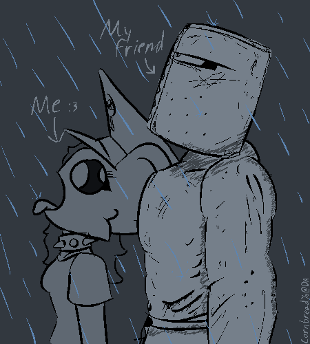 CornbreadYo's tweet photo. Weird drama ding of me and my friend  based off that one goku drawing c: #furry #digitalart #doodle https://t.co/Hx9E9s77K0