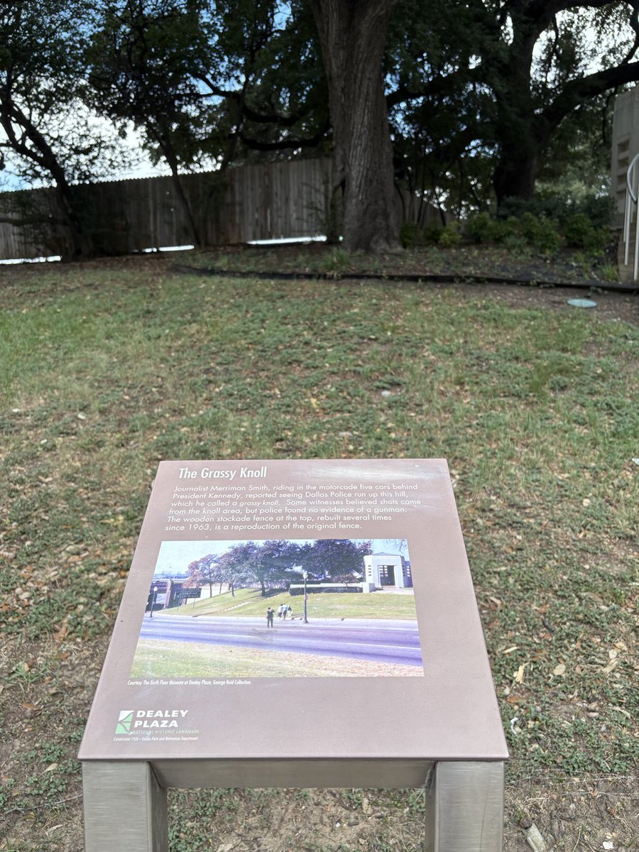 mattgold's tweet photo. The book repository and grassy knoll, Dallas https://t.co/b0gkX5KbTv