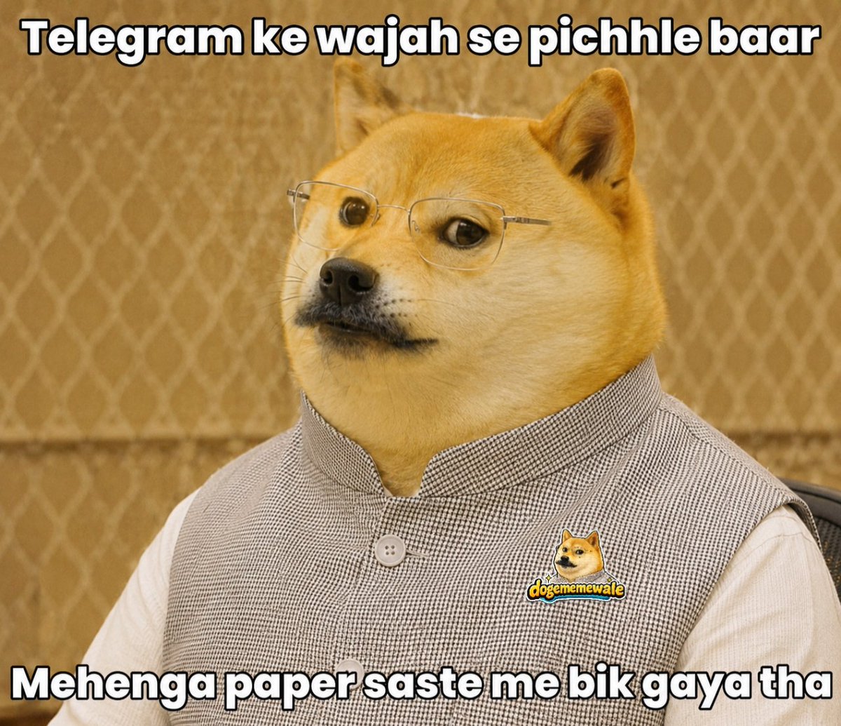 DogeMemeWale's tweet photo. Reason behind telegram banned https://t.co/FtZG18JCo2