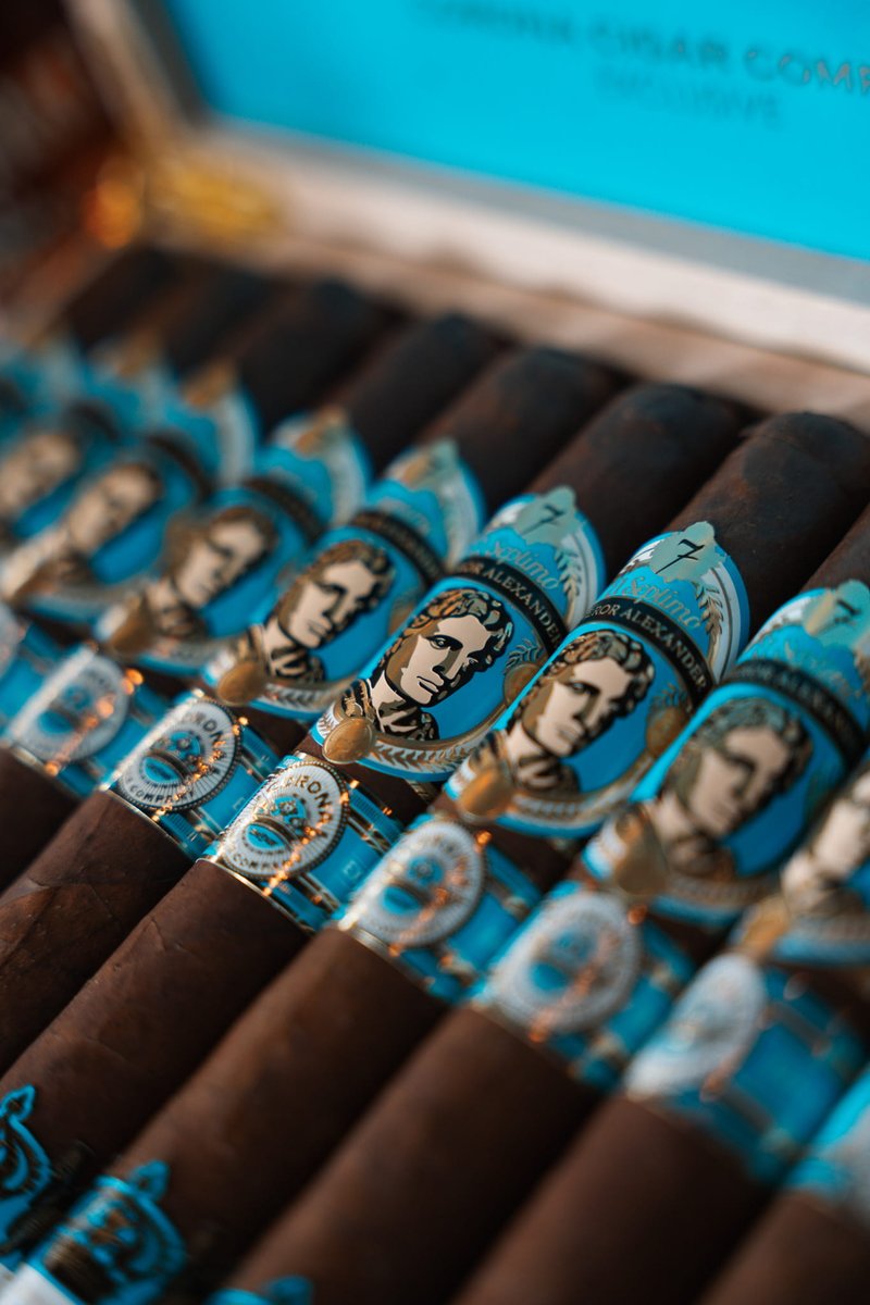 CoronaCigarCo's tweet photo. El Septimo Alexander III Maduro Corona Exclusive is crafted for those who appreciate complexity, refinement, and exceptional construction. This exclusive release delivers a rich Maduro experience worthy of the El Septimo name. Expect deep notes of cocoa, espresso, earth, and spice balanced with the smooth elegance that has made El Septimo one of the most talked-about luxury cigar brands in the world.

This isn't just another Maduro. It's an experience reserved for discerning aficionados.

Shop Now: https://t.co/P6IsXuNLHw

#ElSeptimo #AlexanderIII #Maduro #CoronaCigar #CigarAficionado #PremiumCigars #CigarLife #CigarLounge #LuxuryCigars