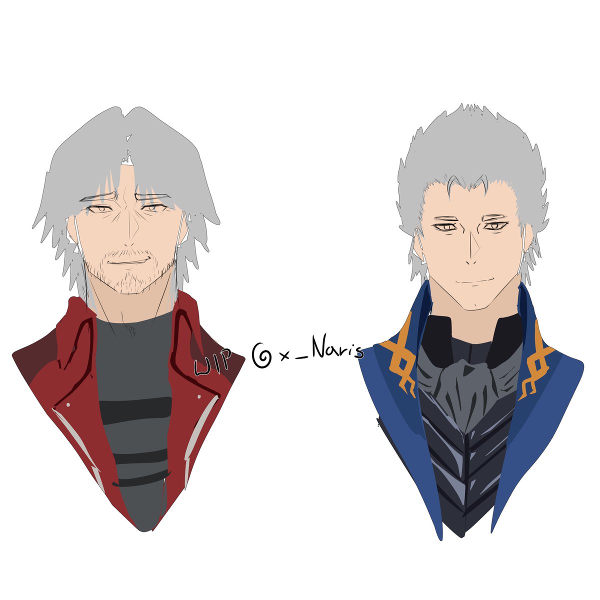 x_Naris's tweet photo. DMC wip https://t.co/yTM9FrJV3x