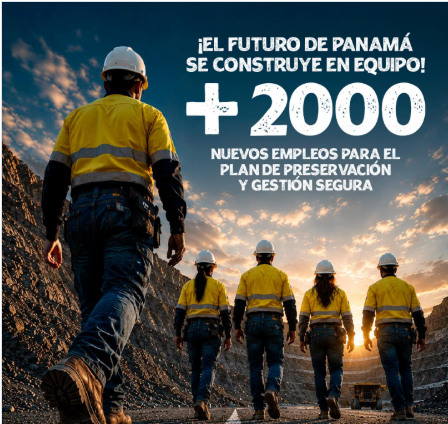 GilmaN034's tweet photo. Te imaginas si es reactivada la mina. Cuántos empleos generaría. Lo que #Panama necesita es empleo y con #Lamina lo obtendremos! #TuesdayVibes https://t.co/tiEycshbJF