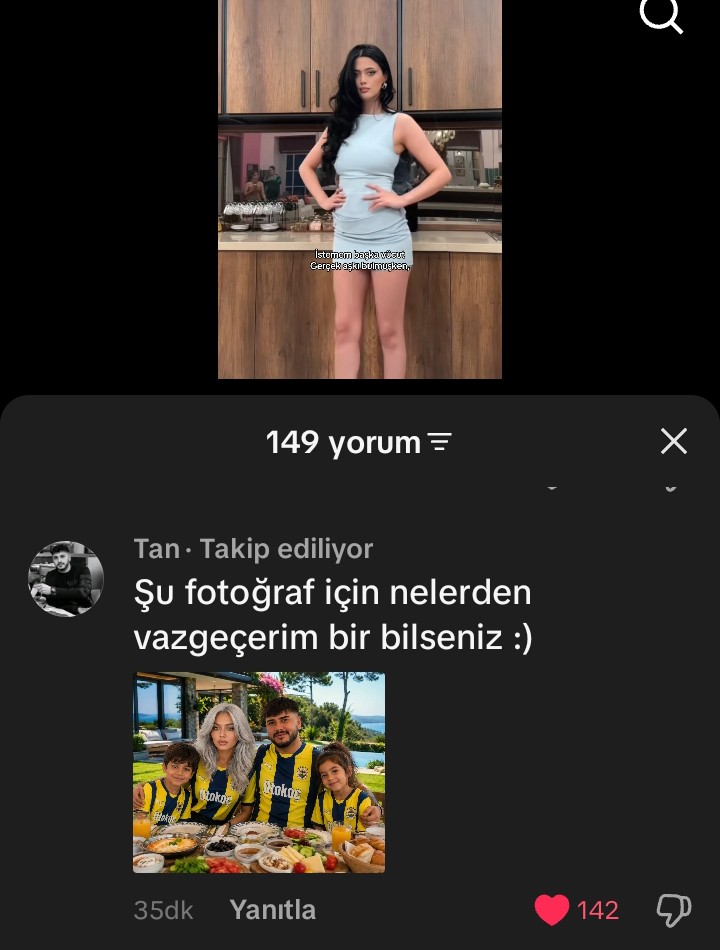 0Elifyy's tweet photo. Tan'ın yorumu 🥹❤️ https://t.co/hojgkEG2SF