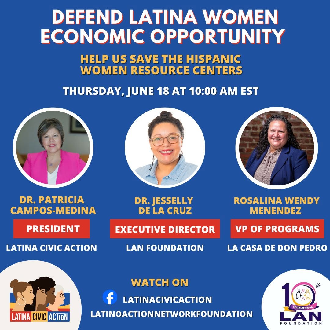 BizRepublicNews's tweet photo. #TakeActionNow | @LatinaCivicAct, in partnership with @latino_action and @LaCasaNwk, will host a Facebook Live conversation (June 18, 10:00 AM), about the funding cuts proposed in #NewJersey’s state budget and what they would mean for Hispanic Women’s... https://t.co/duRK9RF00I https://t.co/9ruAxVWdZG