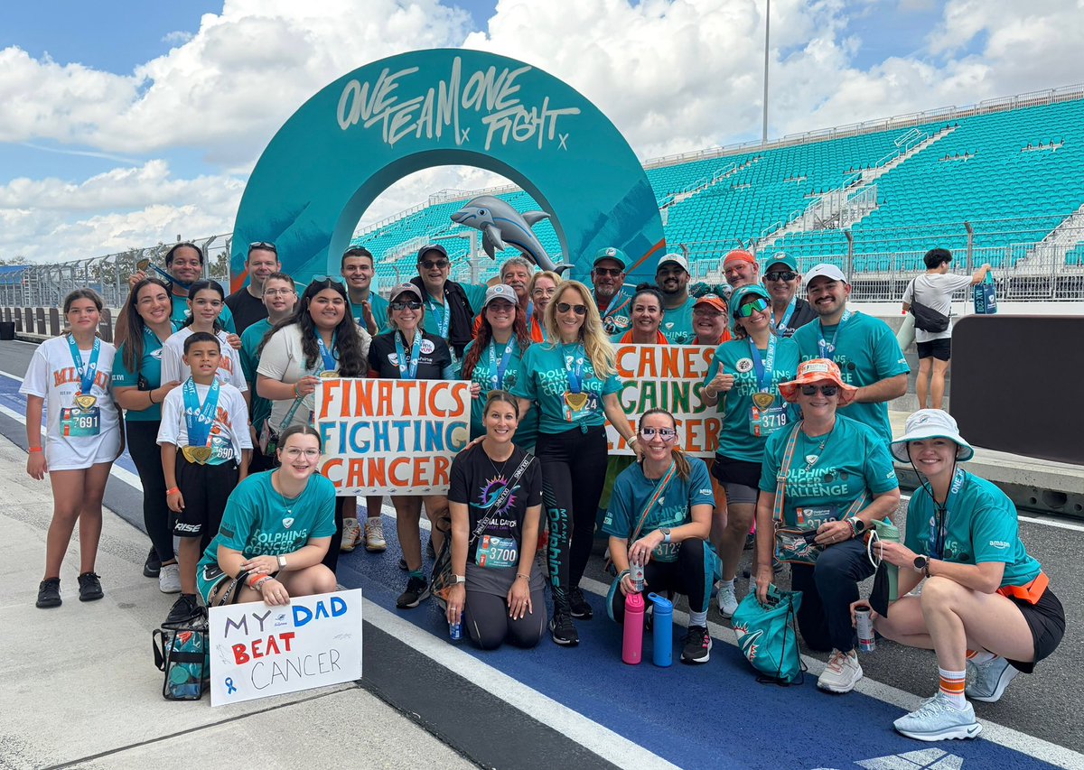 finatic1972's tweet photo. @TackleCancer @MiamiDolphins So proud to be part of this extraordinary mission! ๐ช๐ฝ
Thank ๐๐ฝ from the bottom of my heart! ๐ซถ๐ฝ
#OneTeamOneFight #FinaticsFightingCancer #CanesAgainstCancer
@FunSidecar @CK_1973 @MollyGlassman2 @AaronGlassman @Brittbabi @smoreno_11 @hurricanes_dcc @ShawnSeipler @RichmondWebb https://t.co/su2qXcscZ7