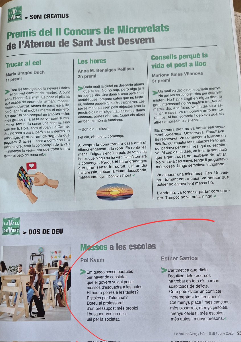 florencimp's tweet photo. Anem molt malament...
Sort que som molts que, resilients, sabem cap a on hem d'anar.
Però ens hem d'afanyar a sortir de l'atzucac, sino els que venen al darrera hauran de començar de nou.
Ahir, com cada dilluns, vam cantar la cançó que els fa tanta por:
     Els segadors https://t.co/eeXnVbX6O1