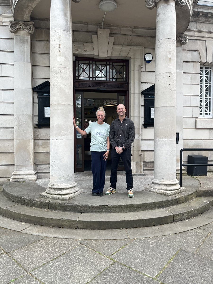 mathewhbenham's tweet photo. Good news for Chorlton.

As a result of more funding to the council budget from the Labour Government, Chorlton Library will be open on Sundays from 26 September 2026 between 12-4pm. It’s great news for Chorlton residents. #chorlton #chorltonlibrary https://t.co/xgYGEfXO3d