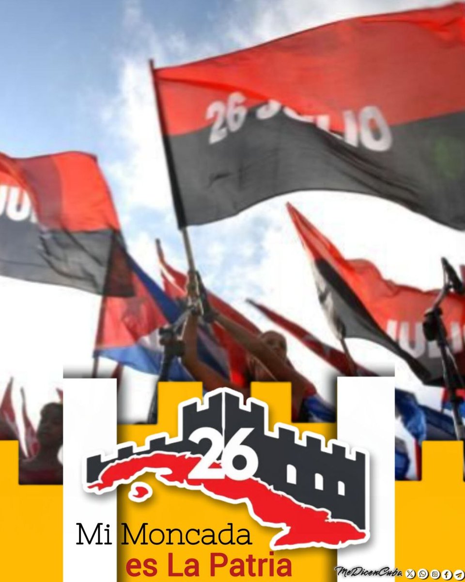 YelenysLasTunas's tweet photo. #MiMoncadaEsLaPatria 
#CubaEstáFirme 
#CubaVencerá https://t.co/69tNd12T87