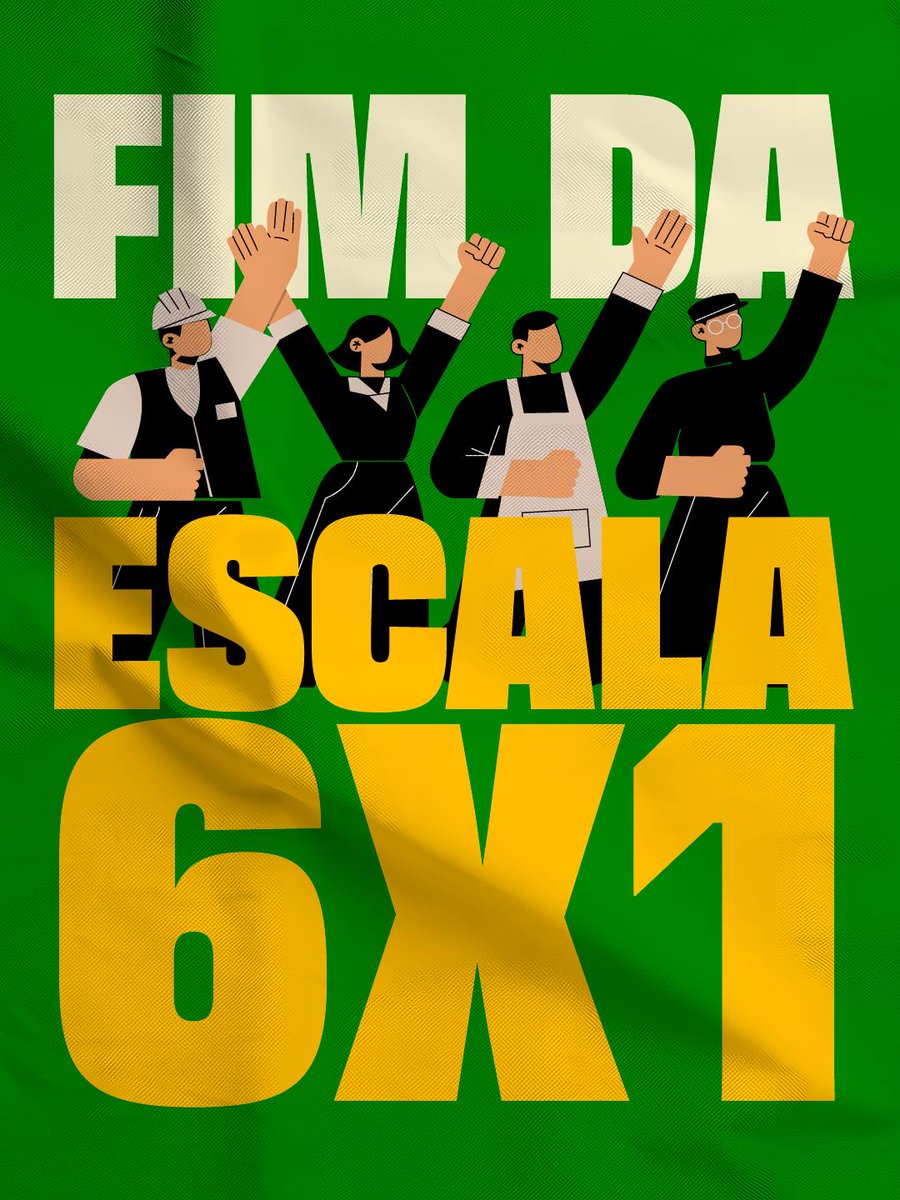 LigianePestana's tweet photo. FIM DA ESCALA 6X1 JÁ https://t.co/Cgj8fBHq3I