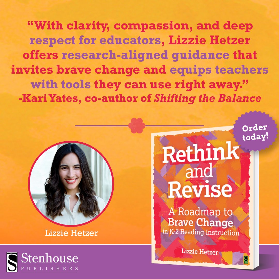 stenhousepub's tweet photo. Which teaching practices should we continue 🟢 , and which should we change 🔃 or even let go of 🛑 ? 

In Rethink and Revise Lizzie Hetzer outlines 25 powerful revision moves for K-2 literacy. https://t.co/fREhNXnkqK