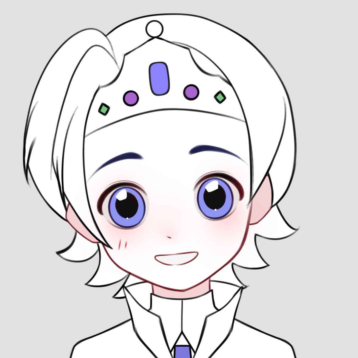 LoickElefant's tweet photo. The first time I met them, they struck me as an older-sister type and a younger-brother type.
I think Zaria's cool face is very cute.
OMG, she's even wearing black nail polish.
I'll draw this adorable detail someday when I have time.
#sofiathefirst #princezane #princesszaria https://t.co/0uFiTvHIup