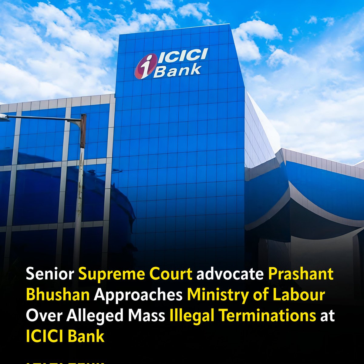 mr_moulick's tweet photo. 🚨 Third representation. Third statutory forum. | @ICICIBank

After approaching the @RBI and @India_NHRC, senior advocate @pbhushan1  has now moved the @LabourMinistry & Employment and the Chief Labour Commissioner (Central) over allegations relating to @ICICIBank's employment practices.

The representation reportedly seeks an inquiry into alleged mass terminations, unfair labour practices, retaliatory transfers, employee harassment, whistleblower victimisation, and labour law violations, while also calling for broader reforms and employee safeguards.

The issue has now expanded from corporate governance concerns to labour rights, human rights, workplace accountability, and regulatory oversight.

Will India's institutions undertake a deeper examination of these concerns?

Check out the Representation: https://t.co/QDFEhTe80X

LinkedIn: https://t.co/aTznM87XVq

@abhijeet_dipke @HumbleAbhinav @bankpediaa @azizkavish @CJP_for_India @idesibanda @cpt_t88 @HelleLyngSvends
#ICICIBank #LabourRights @iArpitSpeaks #EmployeeRights #NHRC #RBI @MDahariya #WhistleblowerProtection @dhruv_rathee