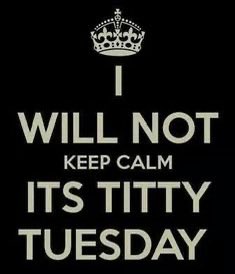 mslynncxx's tweet photo. Where are they all?! I have no Titties on my TL! https://t.co/ycqu9XnBWq