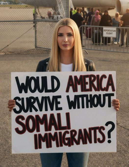 Emily8094159's tweet photo. 🇺🇸 Are Somali immigrants beneficial to the United States?

🟢 Yes

🔴 No

👇 Share your opinion and explain your reasoning. https://t.co/rsMkgFgi7D