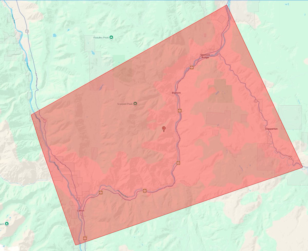 bchydro's tweet photo. A crew is currently on site working to restore power to 840 customers in the #Lytton, Bighorn, and Spences Bridge area. They’re sharing updates here: https://t.co/3ow4HNNwxz https://t.co/FErLVBpxsL