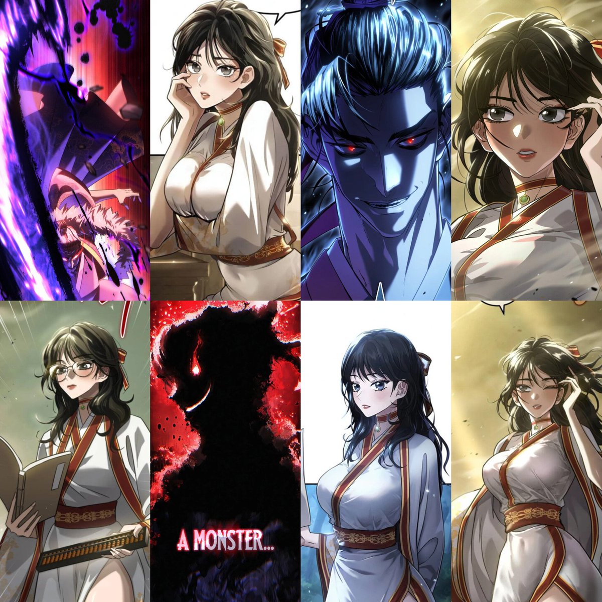 LOTM_WORLD's tweet photo. THIS NEW MANHWA ART LOOKS INSANE https://t.co/52729tUMlY