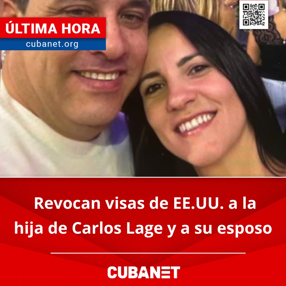 CubanetNoticias's tweet photo. 🚨 Revocan visas de EE.UU. a la hija de Carlos Lage y a su esposo, vinculados a restaurantes de lujo en La Habana

Cristina Lage Codorniú, hija del exvicepresidente cubano Carlos Lage Dávila, y su esposo, Orlando Alain Rodríguez Leyva, habrían perdido sus visas estadounidenses de entradas múltiples, según informó Martí Noticias.

La medida se produce meses después de que investigaciones periodísticas vincularan a la pareja con Group Tentacioones SRL, empresa asociada a varios restaurantes exclusivos de La Habana, entre ellos Sensacioones, Woow, Nao Habana y el servicio de entregas IFood.

En una investigación publicada en 2025, CubaNet documentó cómo la familia Lage logró construir una próspera red de negocios gastronómicos pese a la caída política de Carlos Lage en 2009.

El reportaje señaló además posibles vínculos empresariales con inversionistas extranjeros y cuestionó cómo los hijos del antiguo dirigente han mantenido posiciones privilegiadas dentro y fuera de Cuba.