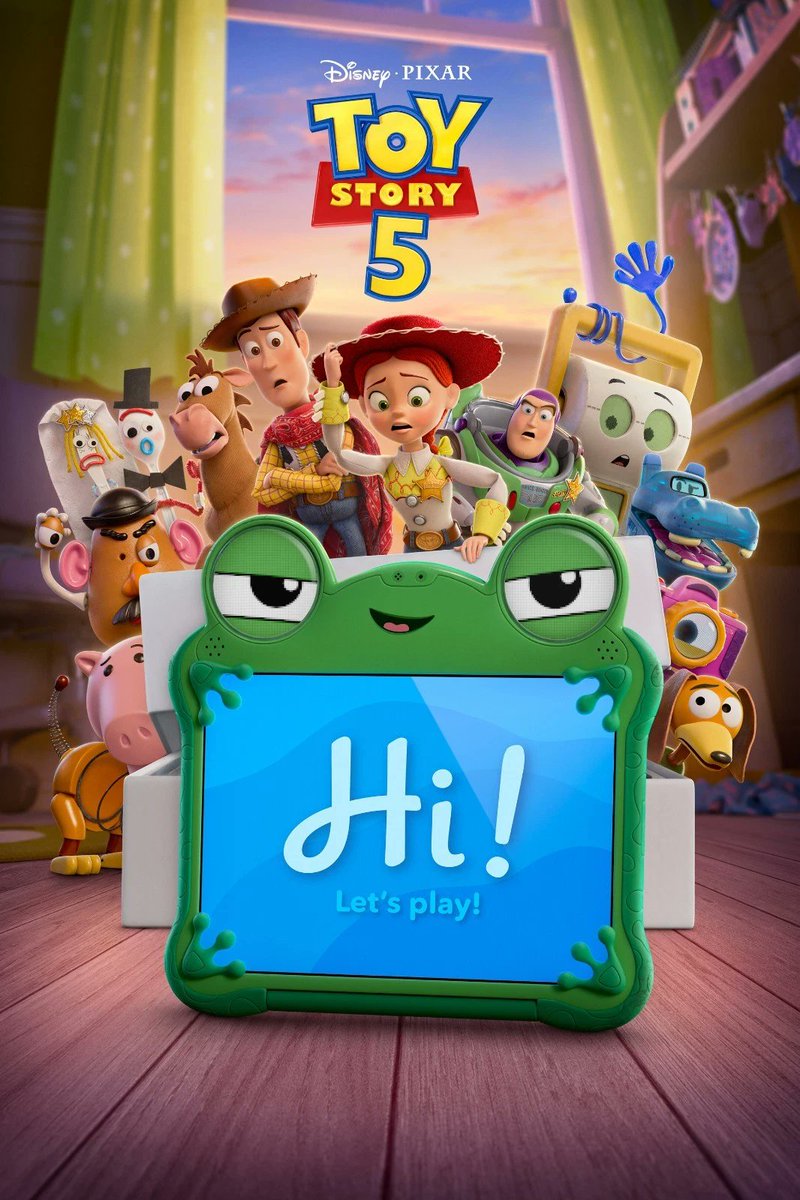PictureHousekly's tweet photo. They're back...but is the age of toys over?!?! #ToyStory5 (PG) starts Friday!!

Playing at 5:20pm &amp; 8:10pm (Fri).
2pm, 4:50pm &amp; 8:10pm (Sat &amp; Sun).
4:50pm &amp; 8:10pm (Tues &amp; Weds).
5:05pm &amp; 8:10pm (Thurs).

Book Here:
https://t.co/ameC82Ol2H...

Trailer:
https://t.co/NLem1IwffK https://t.co/hz10wxe7NL