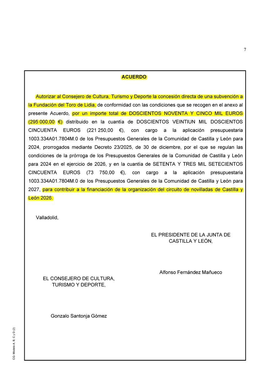 rafamerdel's tweet photo. Me vais a tener que perdonar mi opinión de extrema izquierda, pero si en Castilla y León le quitamos la subvención a la Fundación del Toro de Lidia, podemos destinar otros 2 millones de euros más a la prevención de incendios forestales. cc @ftorodelidia https://t.co/u2UOHN4YWe