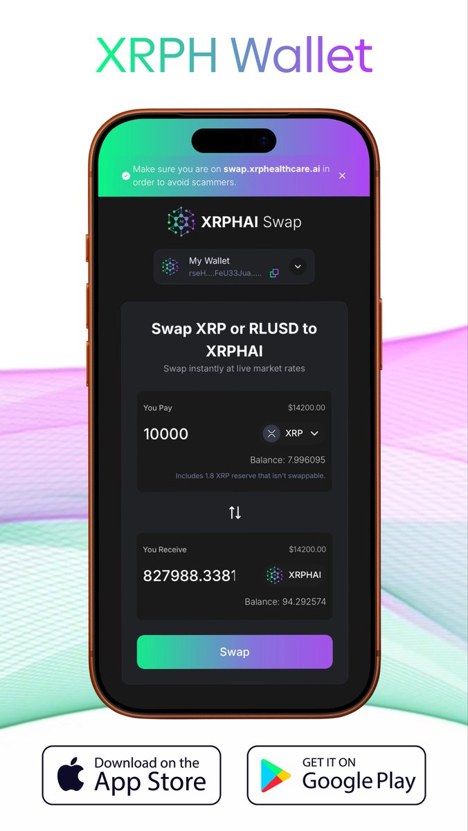 XRPHealthcare's tweet photo. What if healthcare rewarded participation?

$XRPHAI powers the rewards layer of the XRP Healthcare ecosystem.

✅ Earn rewards through health-related activities

✅ Access AI-powered healthcare tools

✅ Unlock enhanced reward boosts and higher reward levels by holding both $XRPH and $XRPHAI

See how the ecosystem rewards model works:
https://t.co/lDbJ2KqKZN