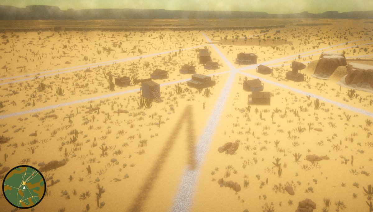 ReplayTogetherX's tweet photo. And if you have the horsepower, the engine has the drawdistance. That's a LOT of polygons! #indiegames #TechDemo https://t.co/8bhvFo7wng
