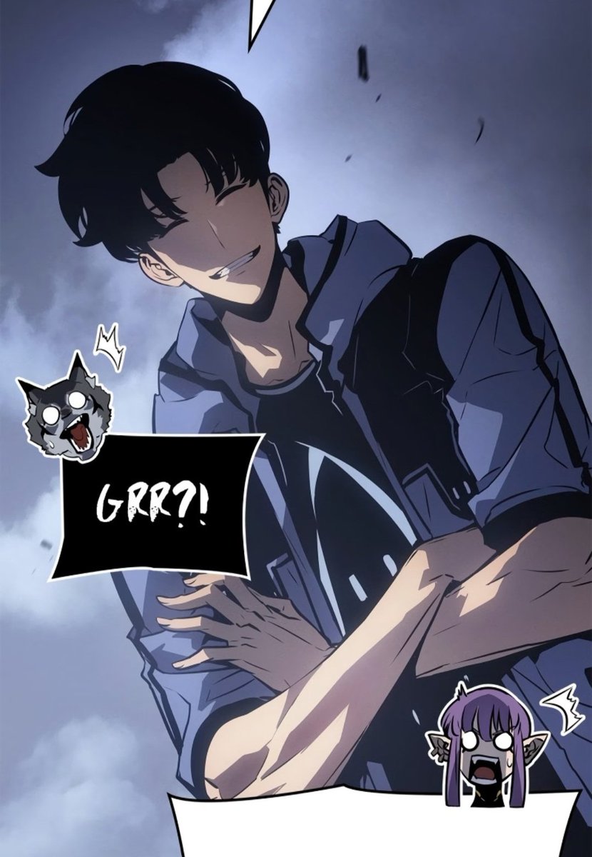 DamnedBorne's tweet photo. ᅠ
ᅠ
“ Cerberus can filter the details ... Who knows. Maybe the guy is similar to my old man than you even realize. ”

He snickered a bit as he crossed his arms before his chest. A cheerful grin enveloped his visage.
ᅠ
ᅠ https://t.co/JTOO7LBKuz