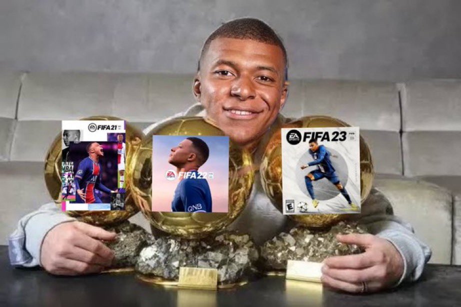 esckla's tweet photo. Mbappe at 23                         Messi at 23 https://t.co/AenbmvWB5a