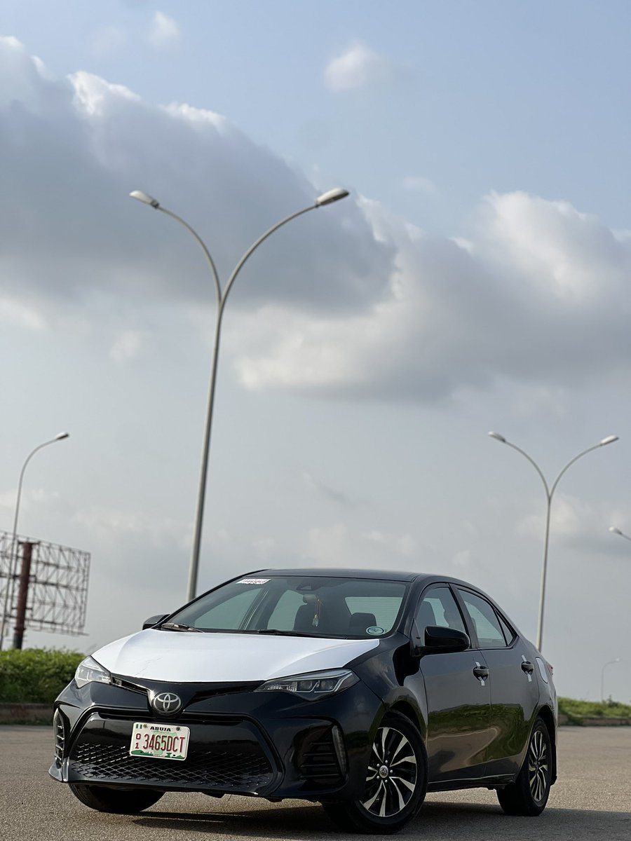 FreescaleMotors's tweet photo. ‼️‼️‼️
Just arrived USED 2017 TOYOTA COROLA LE with complete and original custom duty fully paid, in excellent condition now available.

✔️ Key
✔️ Engine (untampered)
✔️ Gear (untampered)
✔️ AC
✔️ Parking assist
✔️ Clean body and interior
✔️ Automatic drive

PRICE: N 10,000,000 https://t.co/snigzvBZ2b