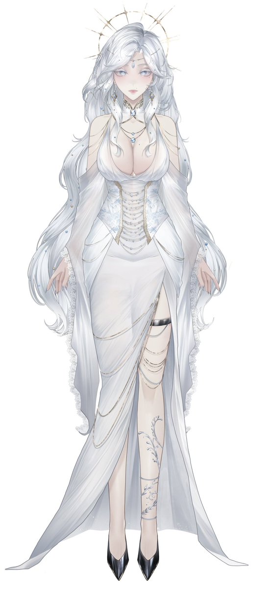 Luna 🌙🤍| Celestial Moon Goddess tweet media