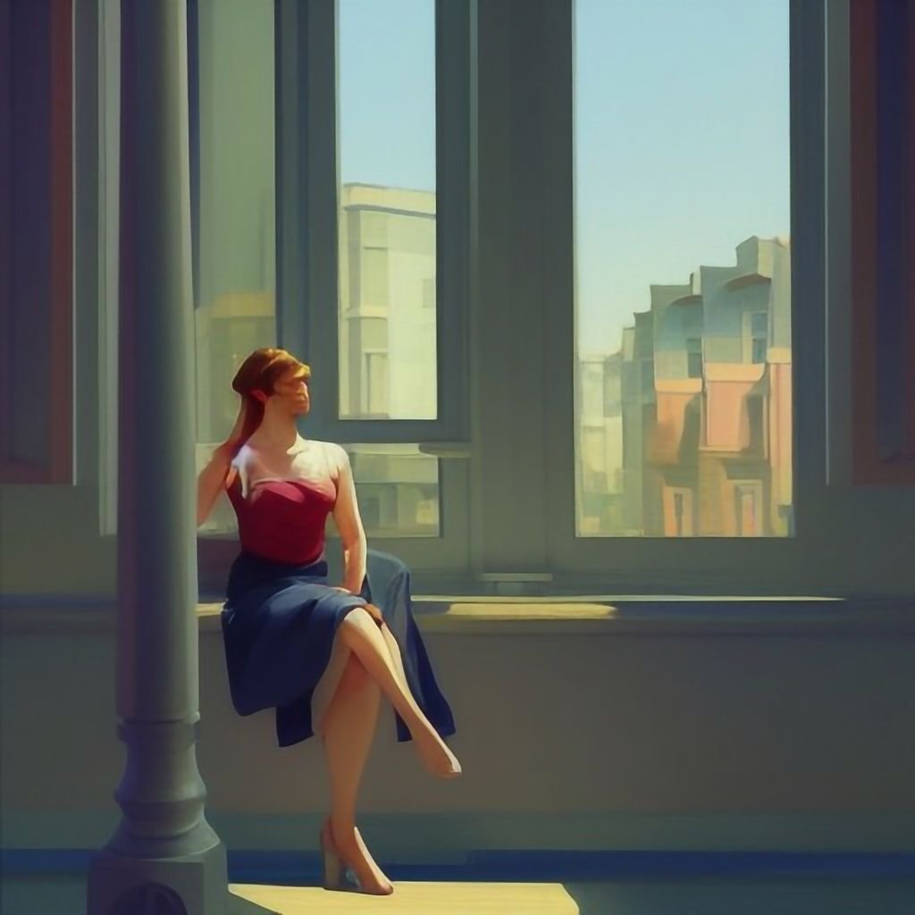 CuratedNFTz's tweet photo. "Pretty" by @lisha_ruan

Original art by Lisha Ruan. AI art.

https://t.co/FP34PHnp4p

#NFT #Tezos #TezosNFT #CuratedNFTs https://t.co/sZUrMg8vDS