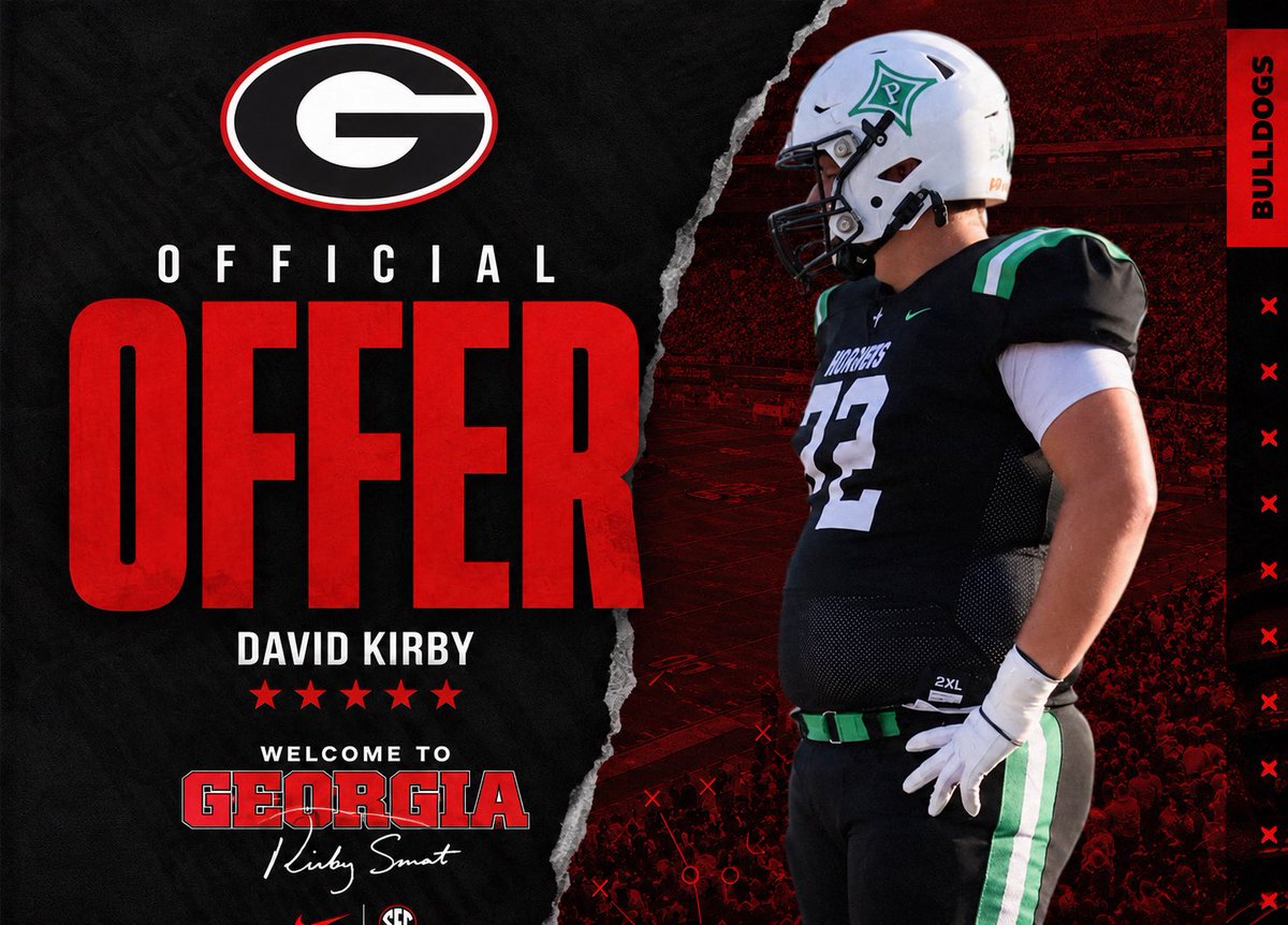 PickensFootball's tweet photo. It’s official- Kirby got another one BOOM! https://t.co/81sdePOOkt