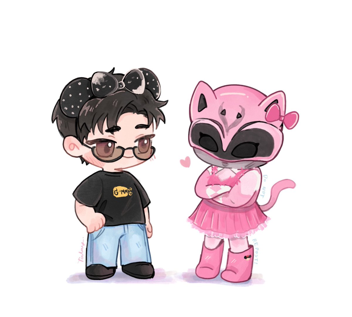 chobtalaymai's tweet photo. พ่อหนุ่มมินนี่กับเรนเจอร์พิงค์ของเขา 🤣

GEMINIFOURTH OUTING 2026
#GMMTVOuting2026
#GeminiFourth
#Gemini_NT #Fourthnattawat https://t.co/WaEa7cAODJ