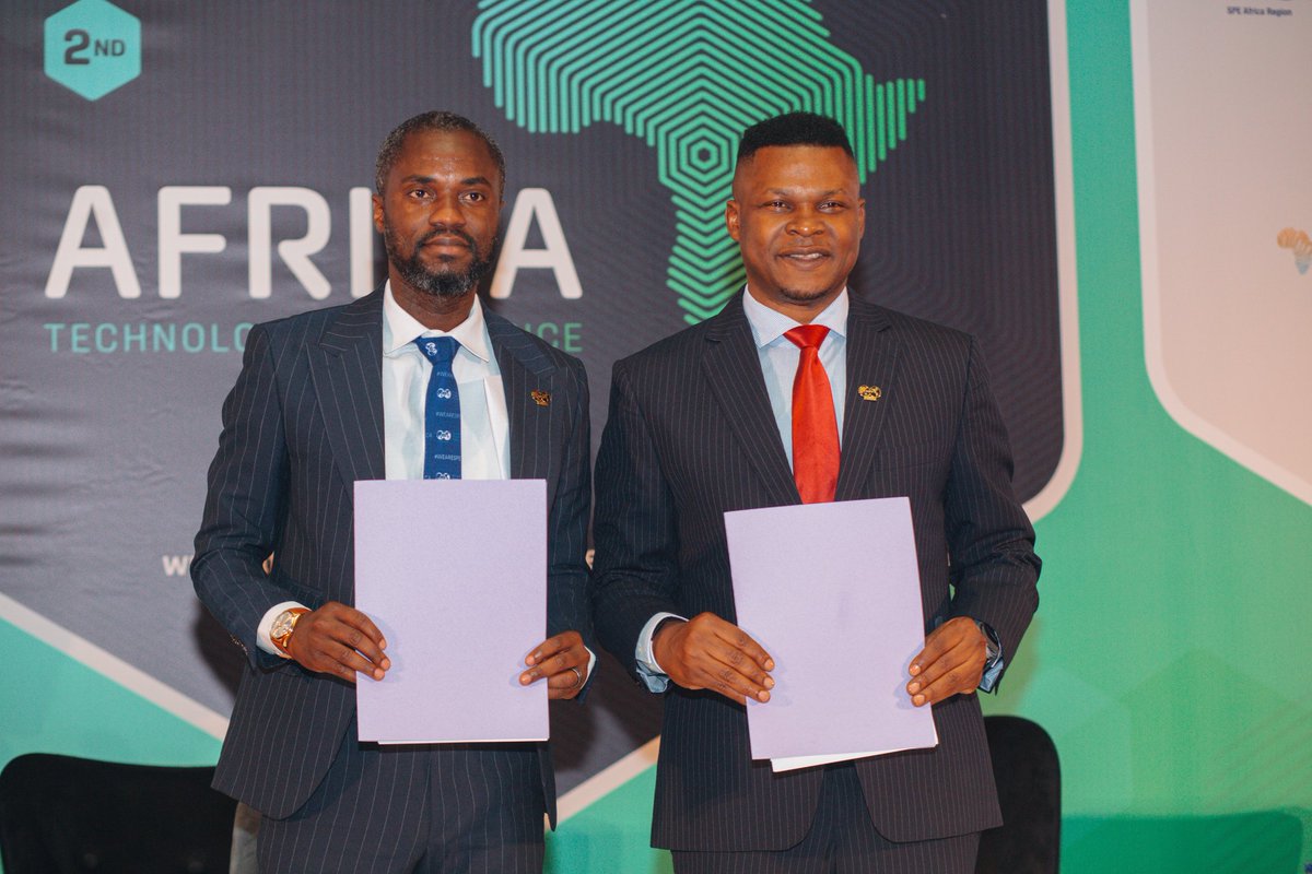 nj_ayuk's tweet photo. I am pleased to announce a collaboration agreement with the Society of Petroleum Engineers International Africa (SPE Africa), marking a significant step toward strengthening technical collaboration, knowledge transfer and innovation across Africa’s energy industry.

The agreement formalizes a strategic partnership between one of Africa’s leading energy advocacy organizations and a globally recognized technical authority with more than 127,000 members across 145 countries. Through the collaboration, SPE Africa will provide technical expertise, advisory support and industry insight to strengthen AEC’s growing portfolio of conferences, strategic initiatives and policy-driven engagements.

At a time when Africa is working to accelerate energy development, attract investment and navigate an increasingly complex global energy landscape, the partnership underscores the importance of technical excellence in delivering sustainable, bankable and efficiently executed energy projects across the continent.

The partnership further reflects a shared commitment to talent development and capacity building within Africa’s energy sector. By leveraging SPE Africa’s extensive student and young professional networks, the collaboration will expand opportunities for early-career engineers to engage with industry leaders, gain exposure to real-world technical challenges and support the advancement of STEM education across the continent. This focus on nurturing the next generation of engineers, especially women, is seen as critical to sustaining long-term growth, innovation and technical excellence in Africa’s energy industry.

"By bringing SPE Africa’s global technical expertise into closer alignment with the Chamber’s platforms and advocacy, we are ensuring that Africa is not only attracting investment, but also delivering projects that are efficient, competitive and built to last. This collaboration will strengthen the quality of technical dialogue across the industry while advancing capacity building and STEM development, creating space where innovation, practical solutions and meaningful collaboration can move the sector forward,” said NJ Ayuk, Executive Chairman of the African Energy Chamber.

“SPE Africa is proud to partner with the African Energy Chamber to support the advancement of Africa’s energy sector through technical excellence and professional collaboration. By connecting our global expertise with AEC’s influential platforms, we are creating new opportunities to strengthen capacity, share knowledge and accelerate innovation,” said Dr. Riverson Oppong, PhD. , President of SPE Africa.