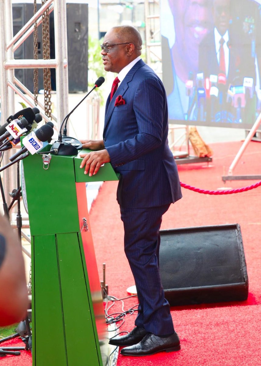 TrendingEx's tweet photo. Photos: New pictures of a noticeably heavier Nyesom Wike ahead of the 2027 elections. https://t.co/z8c9XzeVX4