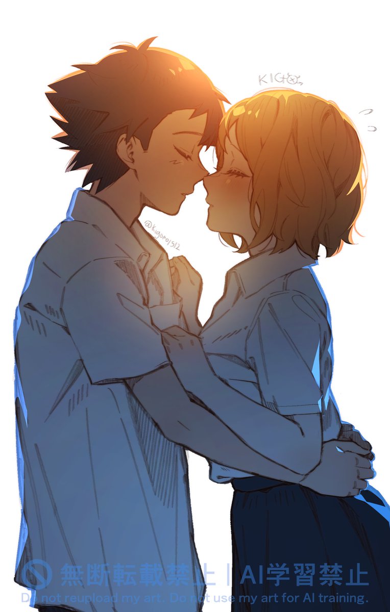 Kigoro1512's tweet photo. Light mode☀️ and Dark mode🌙
#サトセレ #SatoSere #amourshipping https://t.co/DdncJ7BFB6