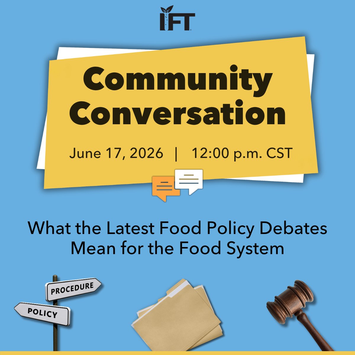 Institute of Food Technologists (IFT) tweet media