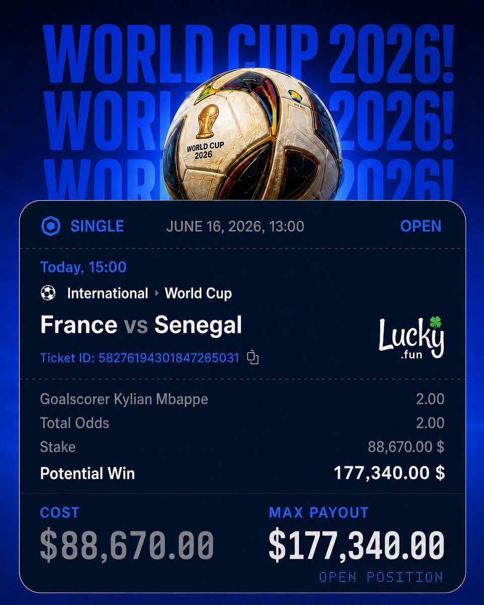 Lucky.fun | Crypto Sportsbook tweet media