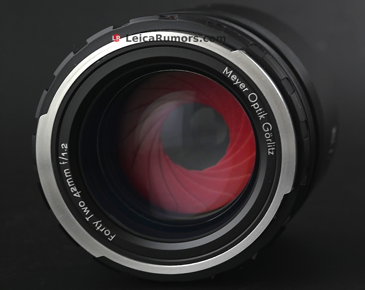 LeicaRumors's tweet photo. Meyer Optik Gorlitz is back: they are developing a new 42mm f/1.2 lens for Leica M-mount with red aperture blades
https://t.co/F4tPFI9MGD https://t.co/YJAM0khjTl