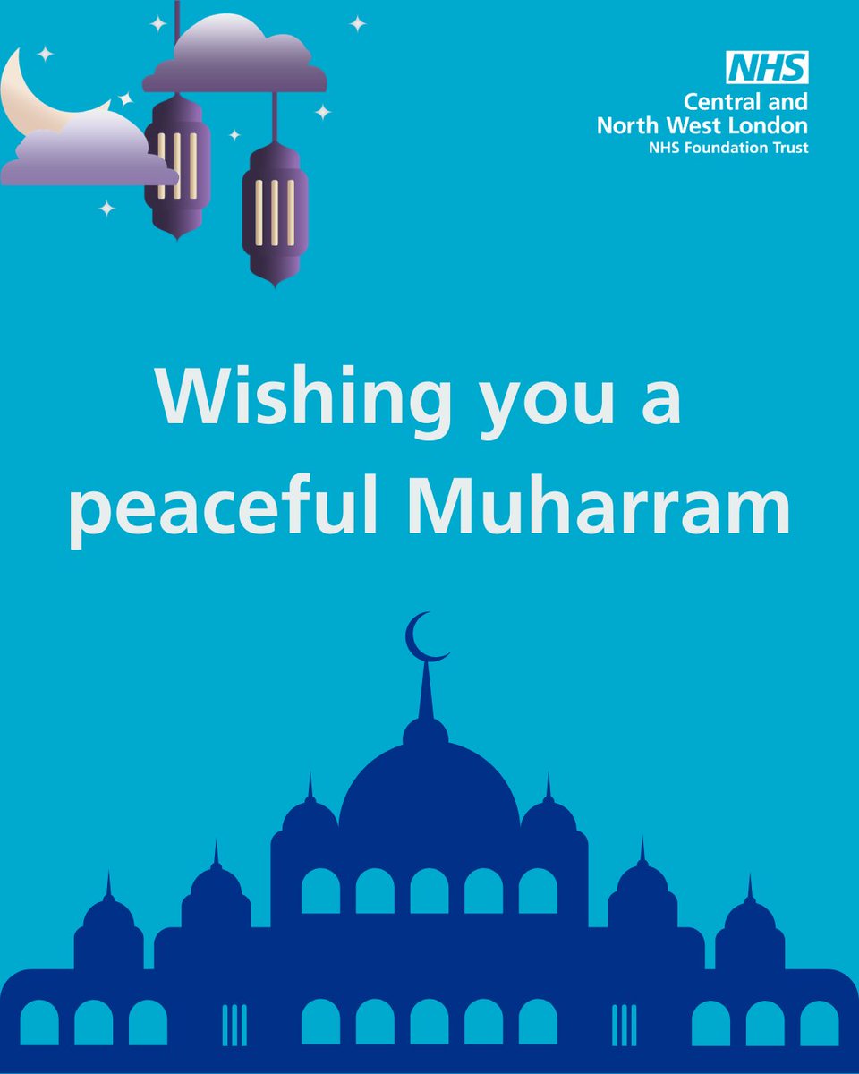 CNWLNHS's tweet photo. As the month of Muharram begins, we extend our warmest wishes to everyone observing this sacred time.

May it bring peace, reflection and unity to all. 🕊️

#Muharram https://t.co/hUtOcY1xZq